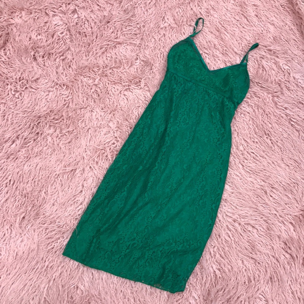 NWOT Green with Envy Lace Dress